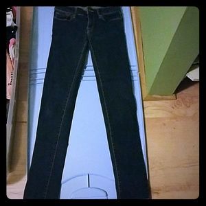 Dark blue skinny jeans